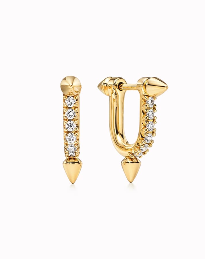 gold jewelry earring 2